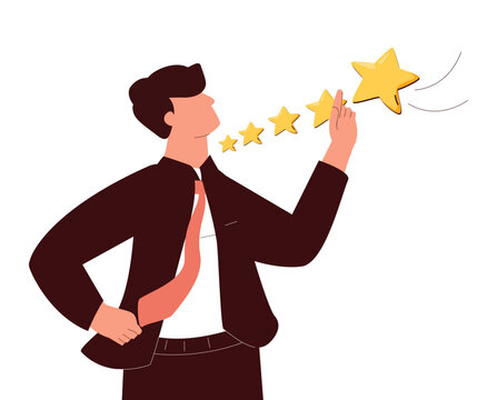 Customer review rating concept. People give review rating feedback. Customer choice. Know your client concept. website