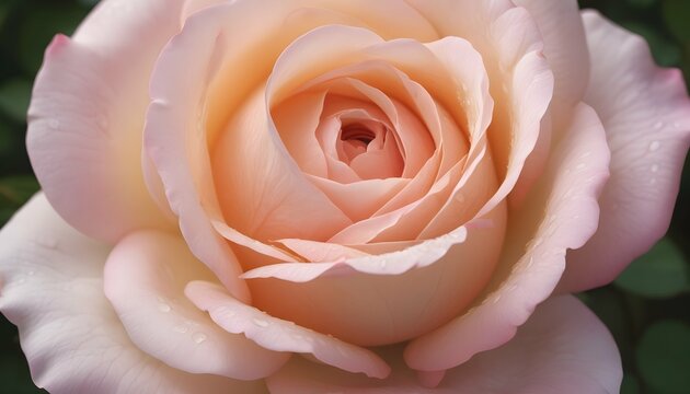 A Close Up Of A Delicate Rose In Full Bloom Showc Upscaled 3