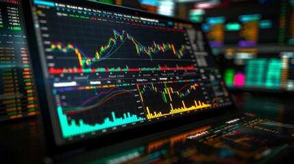 Cryptocurrency tokens. Digital market, electronic money. Bitcoin, Ripple, Litecoin, Zcash,Tether. Cryptocurrency digital active trading forex crypto analytics cyber graph.