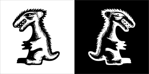 Illustration vector graphics of Being icon