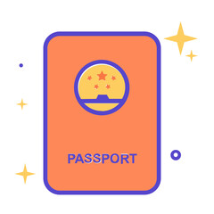Tourism industry icon pack