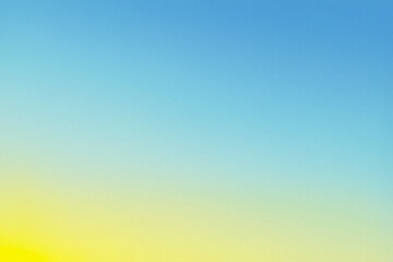 Spring Dawn: A Gentle Gradient of Sunrise and Clear Skies. Abstract gradient background. 