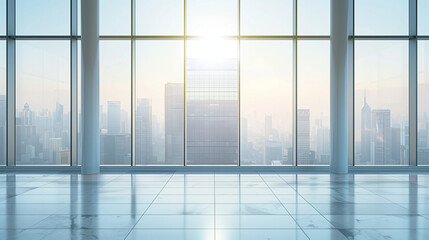 Dynamic Office Environment: Minimalist Abstract Background