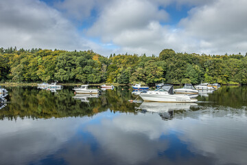 Obraz premium Ballina, Ireland - September 4 2023 