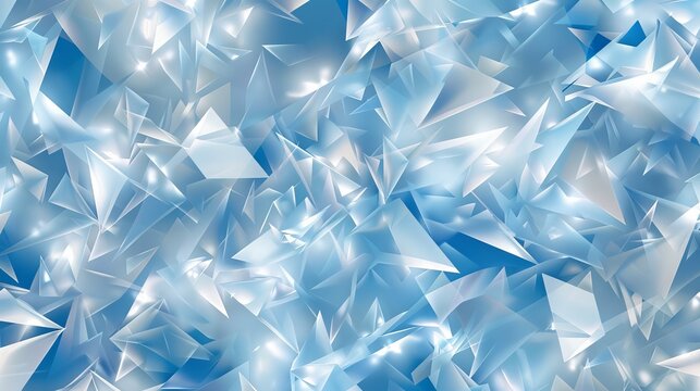 This seamless diamond pattern features a vector illustration of a crystalline background. 