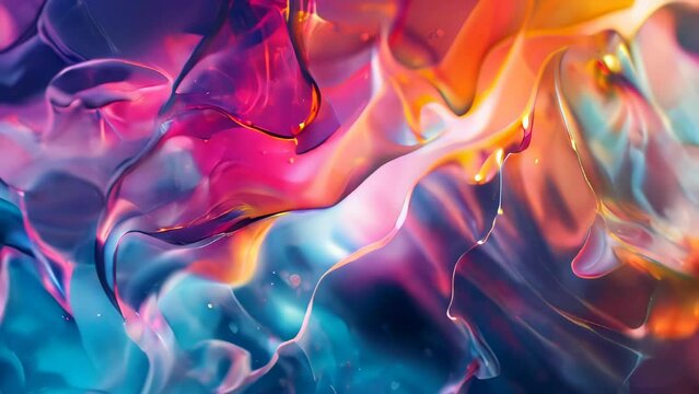 Abstract background with colorful fire flames. Vector illustration for your design.