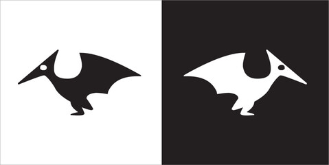 Illustration vector graphics of dinosaur icon © Sutari