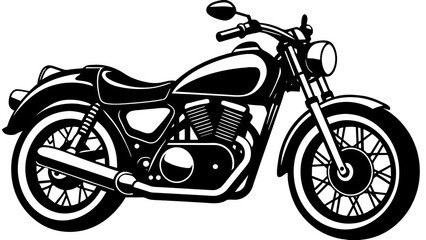 Rev Up Your Designs with High-Quality Motorcycle Vector Graphics