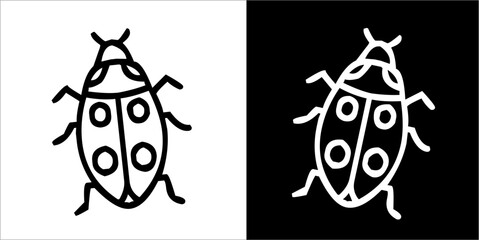 Illustration vector graphics of insect icon © Sutari