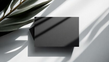 Business Card Mockup for Branding - Promotional Material for Personal Identification tied to Business