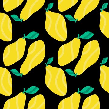 Summer fruit seamless lemon pattern for wrapping paper and fabrics and kids clothes print and party accessories