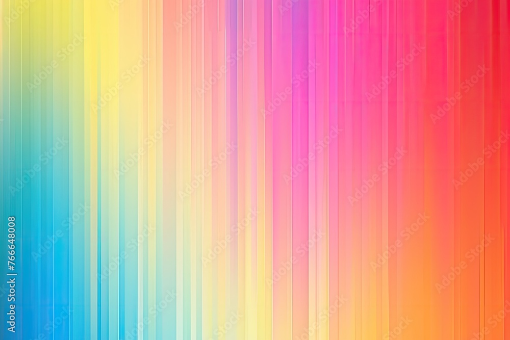 Poster smooth gradient transitioning through a spectrum of colors seamlessly