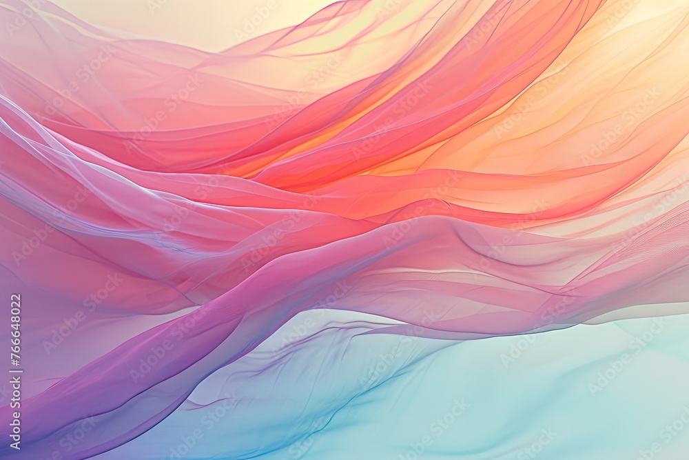 Aufkleber soft gradient transitioning from one color to another seamlessly