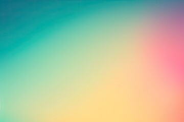 Soft gradient transitioning from one color to another seamlessly - obrazy, fototapety, plakaty