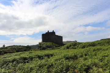 Fototapeta na wymiar Castle Tioram in Lochaber