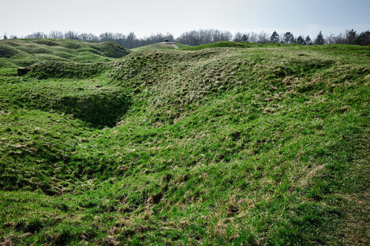 Champ de bataille de Verdun en 1914