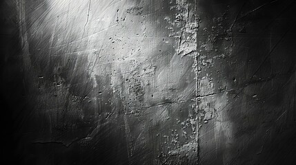 Dark grunge textured background with spotlight.