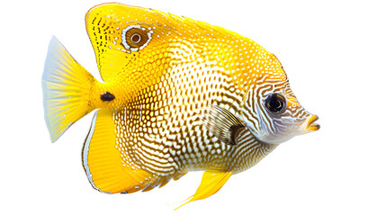 butterflyfish, isolated on a white background cutout