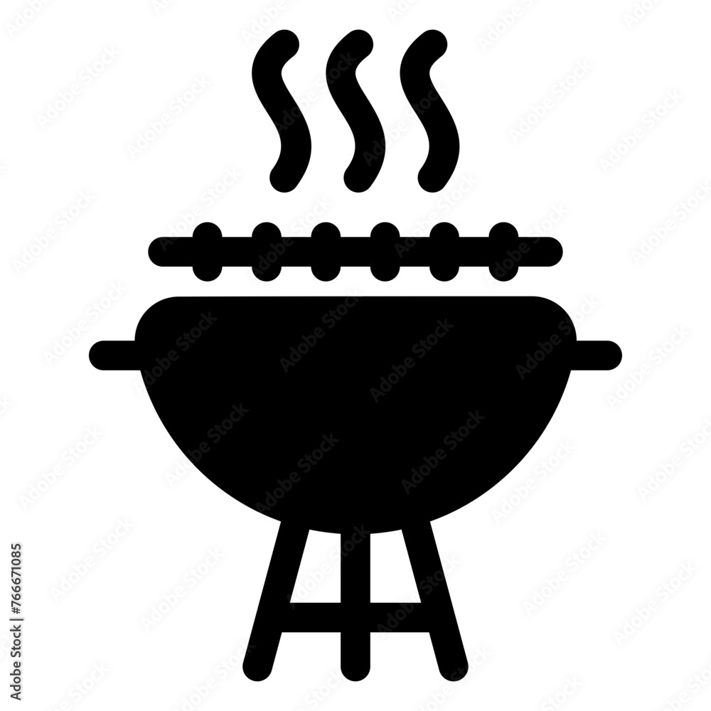 Canvas Prints barbecue icon