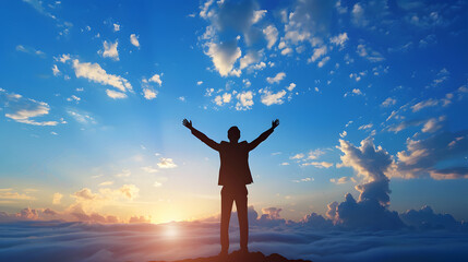 Success, winning, growing, celebration theme, party background, career wallpaper