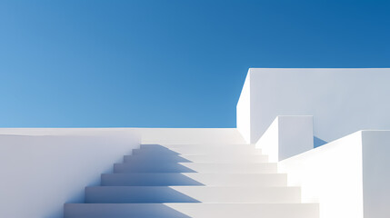 Fototapeta premium simple geometric architecture