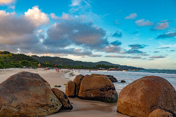 Governador Celso Ramos Santa Catarina Brasil praia das bananeiras