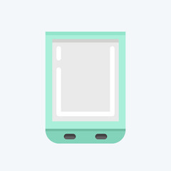Icon Scanner. suitable for Computer Components symbol. flat style. simple design editable. design template vector. simple illustration