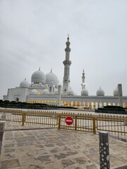 Fototapeta na wymiar Sheikh Zayed Mosque