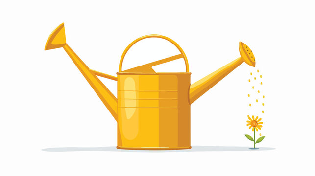 Yellow lota vessel bodna watering pot garden water 