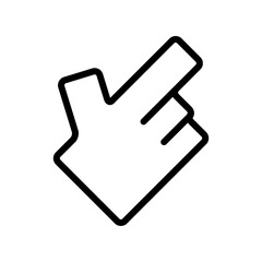 Obraz premium Touchscreen icon