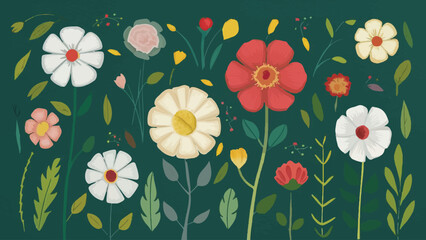 Fototapeta na wymiar Stunning Minimalist Floral & Botanical Vectors: Elevate Your Designs