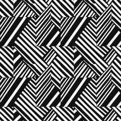 Textiles, stripes, seamless, pattern black and white. Sleek, modern, and easily styled, black and white lines are a timeless favorite. Textile Background fashionable graphic design vintage luxury arts