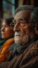 Obraz premium old age! old people enjoy life sports, rest, walk