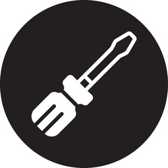 screwdriver glyph icon