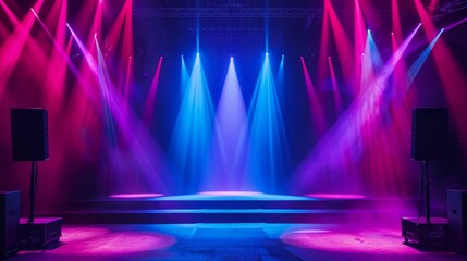 Performance Innovation Professional photographs showcasing the performance innovation of a product on a podium with action shot AI generated illustration