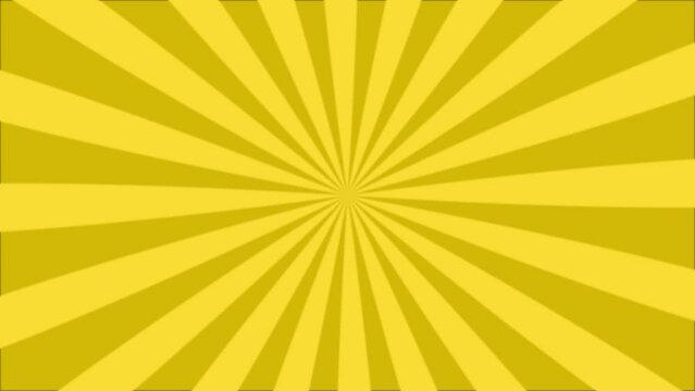 Motion sunburst abstract yellow background, yellow rays background animation,
yellow sunburst background light rays, Yellow Groovy Sunburst Stripes Animation Background,