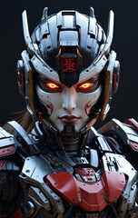 Cyberpunk Samurai