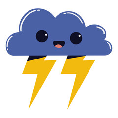 cloud with lightning