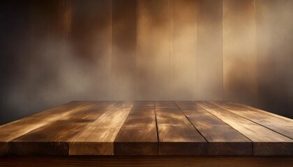 dark plank old surface retro wooden space empty inter smoke wood desk old background design bench floor vintage rustic room dark wood top texture background top table splay board kitchen smoke table - obrazy, fototapety, plakaty