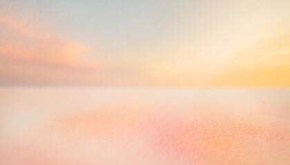 watercolor backdrop of peach fuzz color background with selective focus and copy space - obrazy, fototapety, plakaty