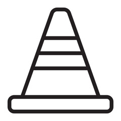 cone line icon