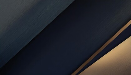 black blue abstract modern background for design dark geometric shape 3d effect diagonal lines stripes gradient light glow metallic sheen minimal web banner wide panoramic