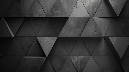 Elevate your project with the boldness and sophistication of black triangles.