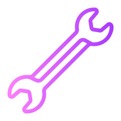 wrench gradient icon
