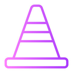 cone gradient icon