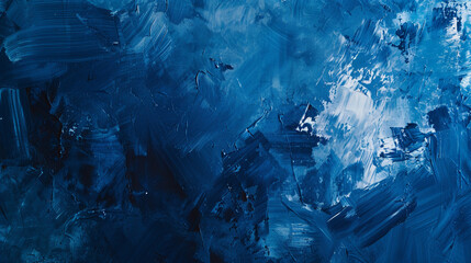 Immerse yourself in the boundless creativity of abstract art with this stunning blue paint backdrop.