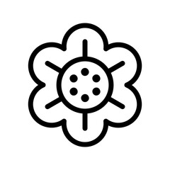 Obraz premium Flower icon