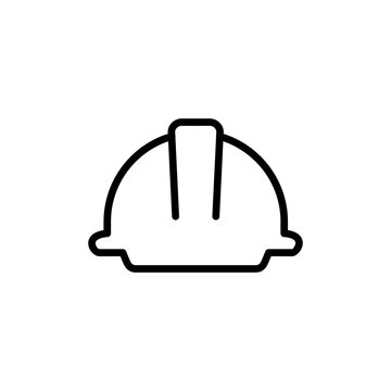 Helmet icon vector isolated on white background. Motorcycle helmets. Racing helmet. construction helmet icon. Safety helmet