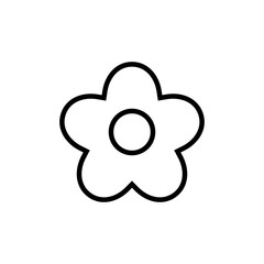 Flower icon vector isolated on white background. flower vector. flower symbols