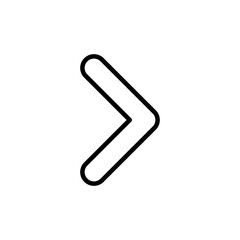 Obraz premium Arrow icon vector isolated on white background. Arrow symbol. Arrow vector icon